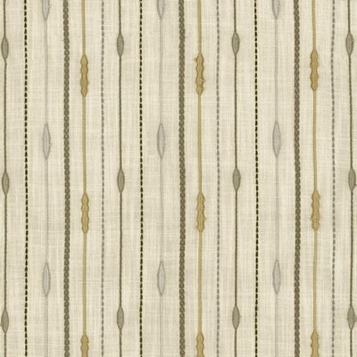 Kasmir Easy Street Chrome in 1462 Silver Polyester
 Fire Rated Fabric Heavy Duty CA 117  NFPA 260  Small Striped  Striped   Fabric